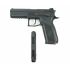 Пневматический пистолет ASG CZ P-09 Duty blowback (пулевой)